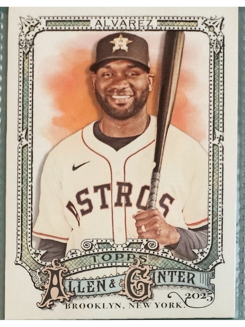 2025 Topps Allen & Ginter #32 Yordan Alvarez Houston Astros